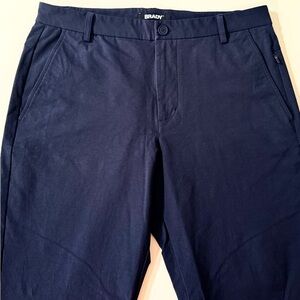 Never Worn! Brady STRUCTURED STRETCH BRADY PANT Size 33 - Navy